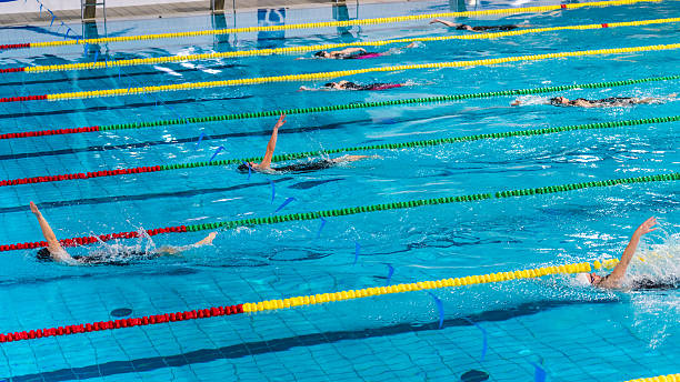 istock Female swimmer swimming 519665092