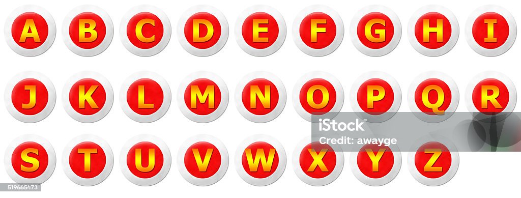 Consonant Set Consonant Set Created For Mobile, Web And Applications Alphabet stock illustration