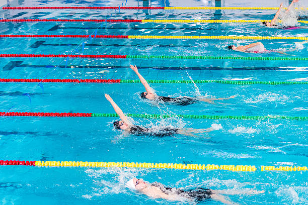 istock Female swimmer swimming 519665498