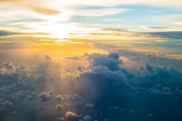 istock view from the window of an airplane 519665857