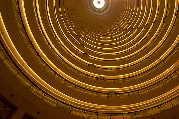 istock Interior view of modern tower in Shanghai 519666197