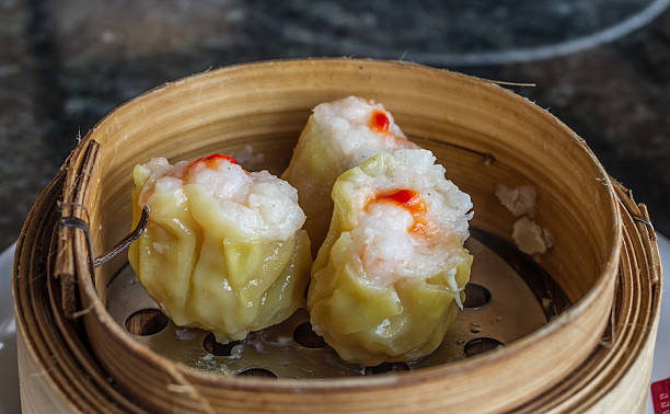 istock Dimsum in the steam basket 519666837