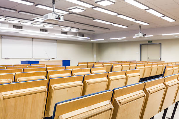 istock Seats and desks waiting for bright minds 519677116