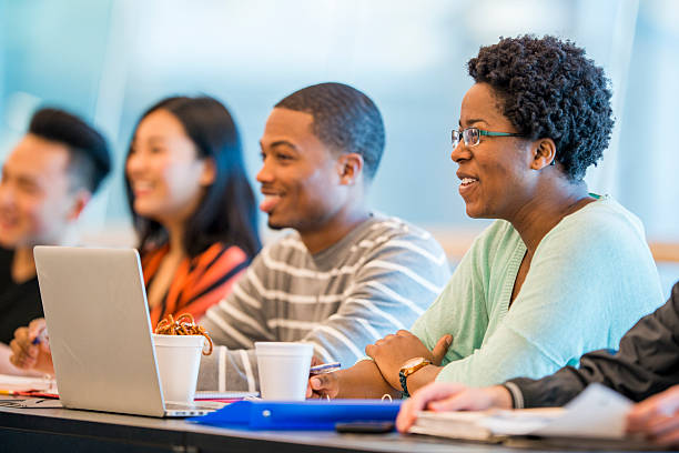 istock A multi-ethnic group of college students are sitting 519678202