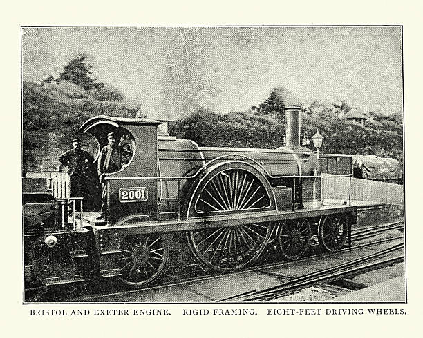 istock Bristol and Exeter Railway 4-2-4T locomotive 519680326