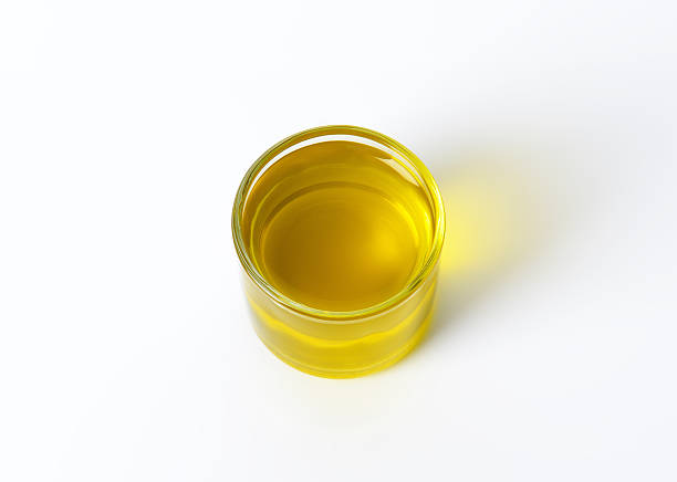 istock Glass of olive oil 519680724