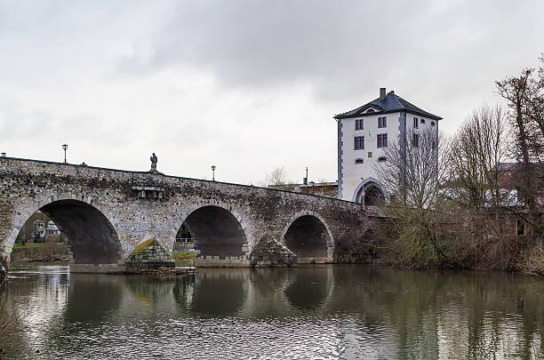 istock old Lahn Bridge, Limburg, Germany 519680972