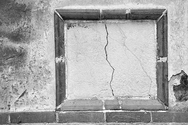 Empty Frame on Wall of Confucius Temple 