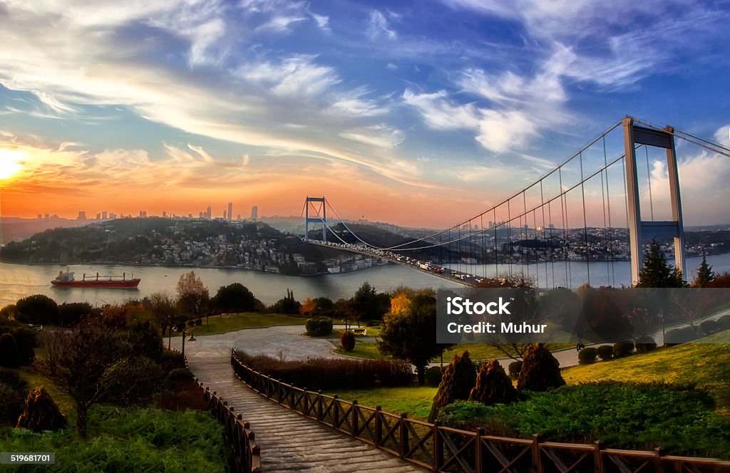 Puente del Bósforo - Foto de stock de Estambul libre de derechos