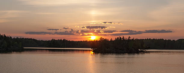 istock lake in the woods 519681869