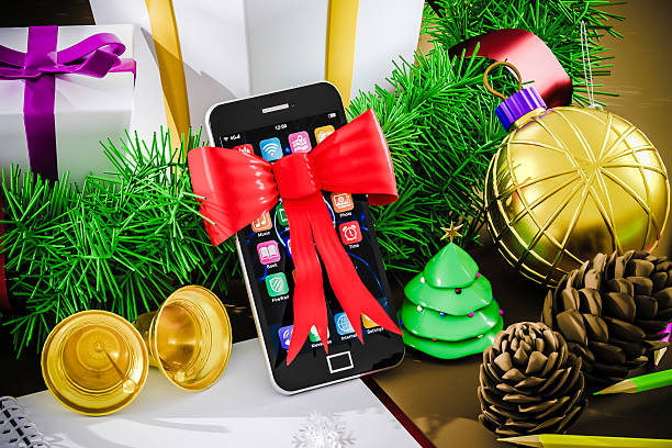istock Smart Phone for the Christmas 519681941
