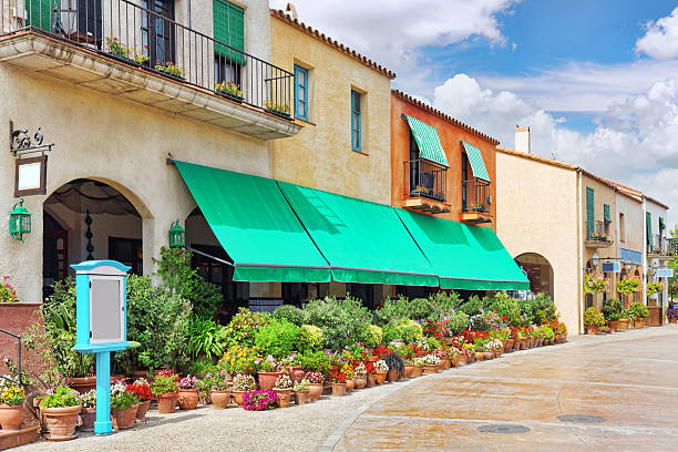 istock Typical landscapes and authentic Catalan cozy streets in cities 519683993