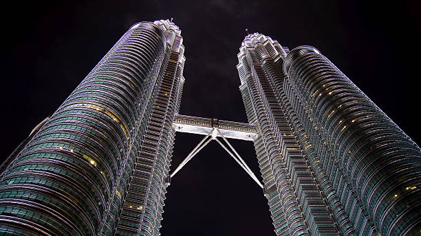 istock Petronas Towers (Kuala Lumpur, Malaysia) at night 519684572