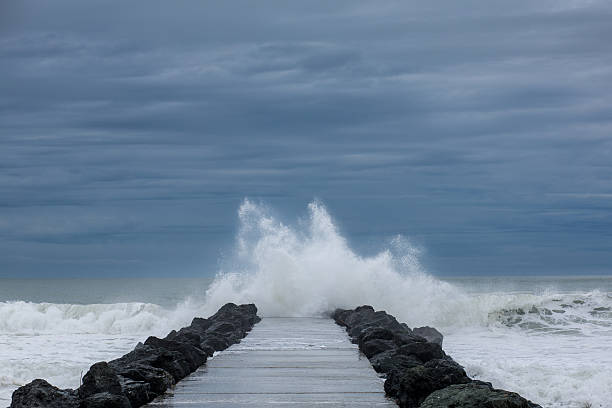 istock Storm at the sea side in Biarritz 519684875