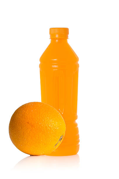istock Orange juice isolated on white background 519686991