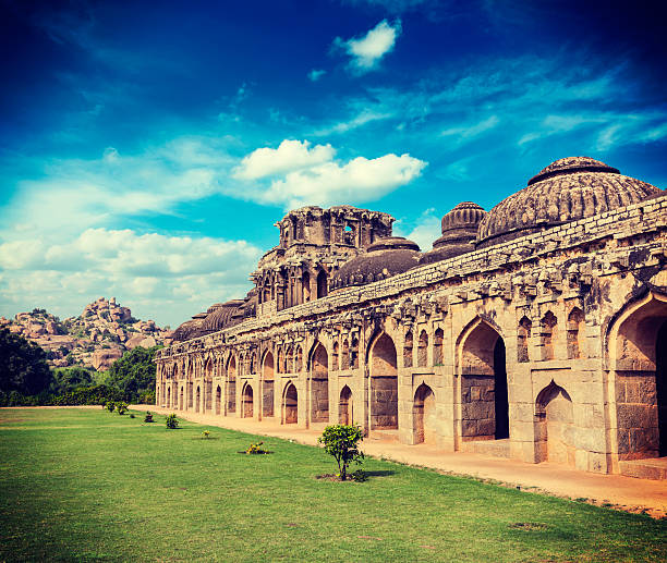 istock Ancient ruins of Elephant Stables 519687009