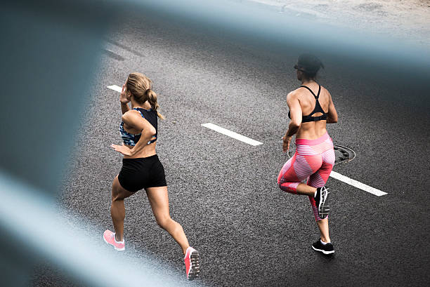 istock Girls running on the streets 519687250