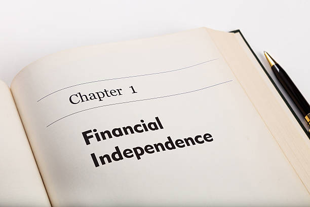 la independencia financiera - chapter one fotografías e imágenes de stock