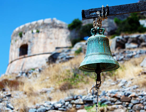 Spinalonga Island with Medieval Fortress, Crete, Greece
