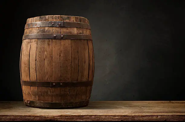 Photo of background of barrel