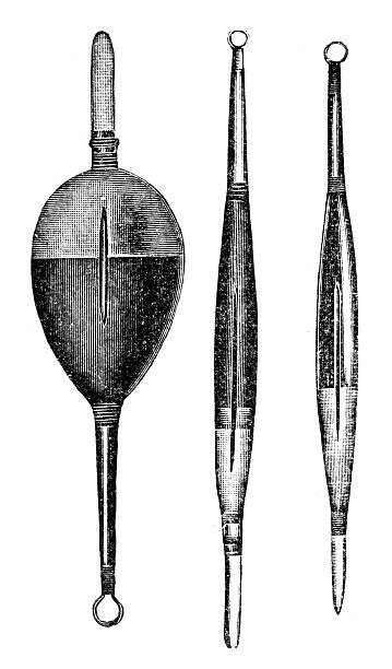 Fishing Lures illustration was published in 1895 "catalogue of different goods" fishing hook illustrations stock illustrations