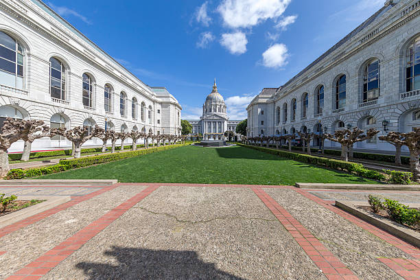 istock San Francisco City Hall back view 519689022