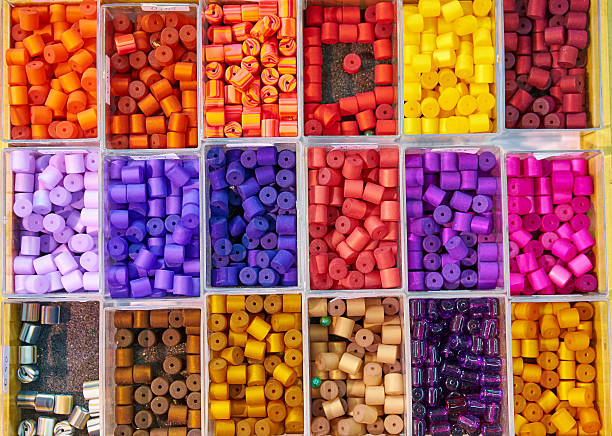 istock Beads for handmade jewelery or decoration 519690226
