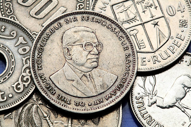 istock Coins of Mauritius 519701931