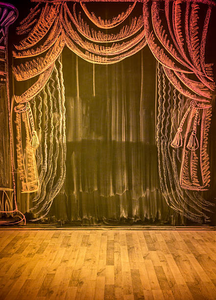 istock Picture of theatrical stage 519702279