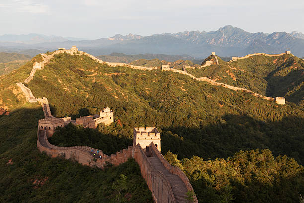 istock great wall of china and landscape 519702419