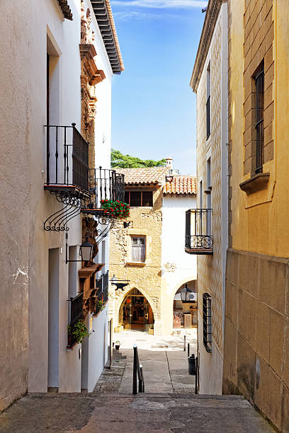istock Typical landscapes and authentic Catalan cozy streets in cities 519702887