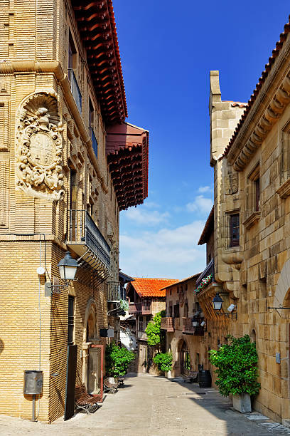 istock Typical landscapes and authentic Catalan cozy streets in cities 519703587