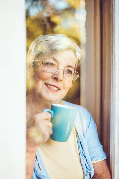 istock Senior woman at home 519704343