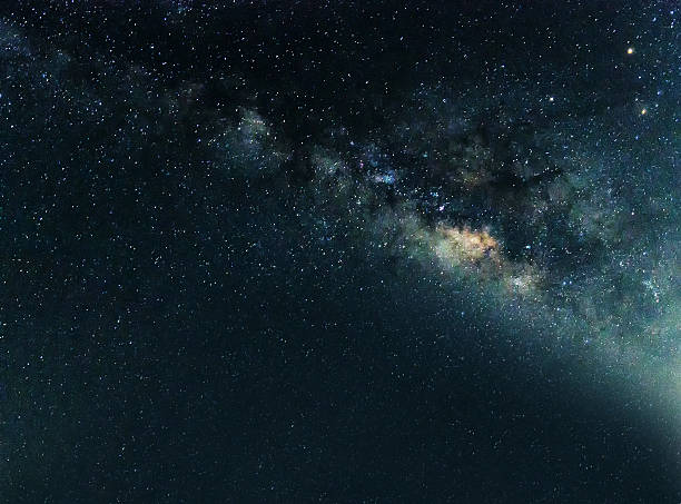Photo of Milky Way in the sky in Thailand.