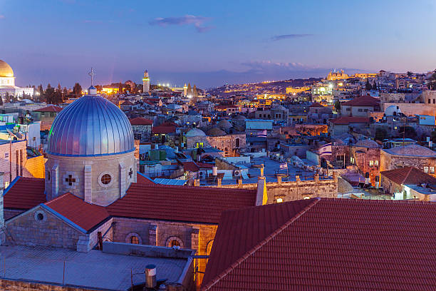 istock Jerusalem Old City at Night, Israel 519708076