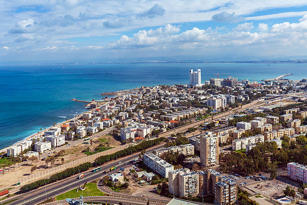 istock Aerial View of Haifa, Israel 519708502