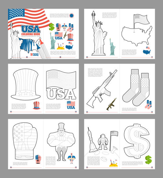 Bandera Para Colorear - Banco de fotos e imágenes de stock - iStock Bandera Para Colorear - Banco de fotos e imágenes de stock - iStock