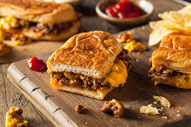 istock Homemade Chopped Cheese Sandwich 519718848