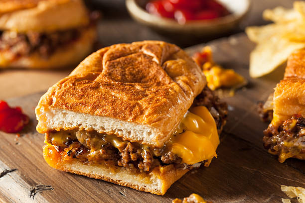 istock Homemade Chopped Cheese Sandwich 519718888