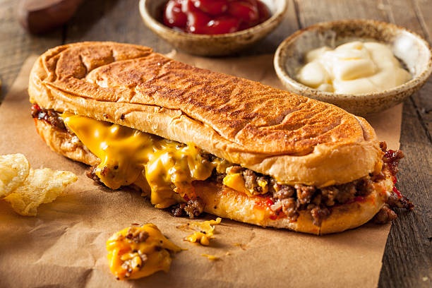 istock Homemade Chopped Cheese Sandwich 519719098
