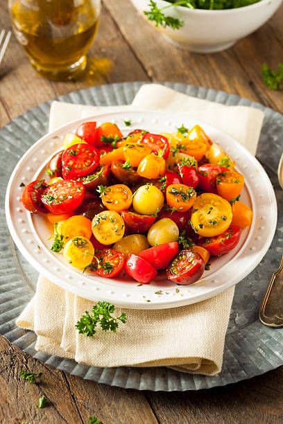 istock Raw Organic Cherry Tomato Salad 519719130