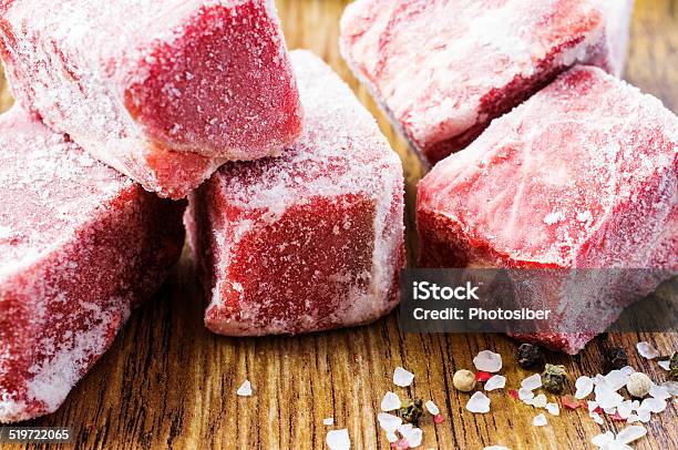 Frozenrindfleisch Stockfoto und mehr Bilder von Eingefroren - Eingefroren, Fleisch, Kühlschrank