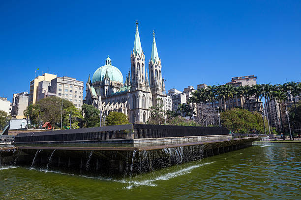 istock Se Cathedral in downtown Sao Paulo 519739572