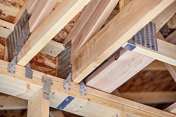 construction home building industry carpentry and sitework details in progress