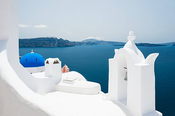 istock White architecture on Santorini island, Greece. 519740796