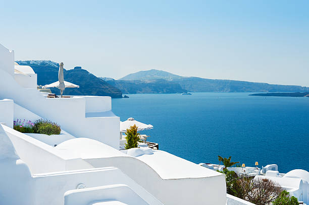 istock White architecture on Santorini island, Greece. 519746466