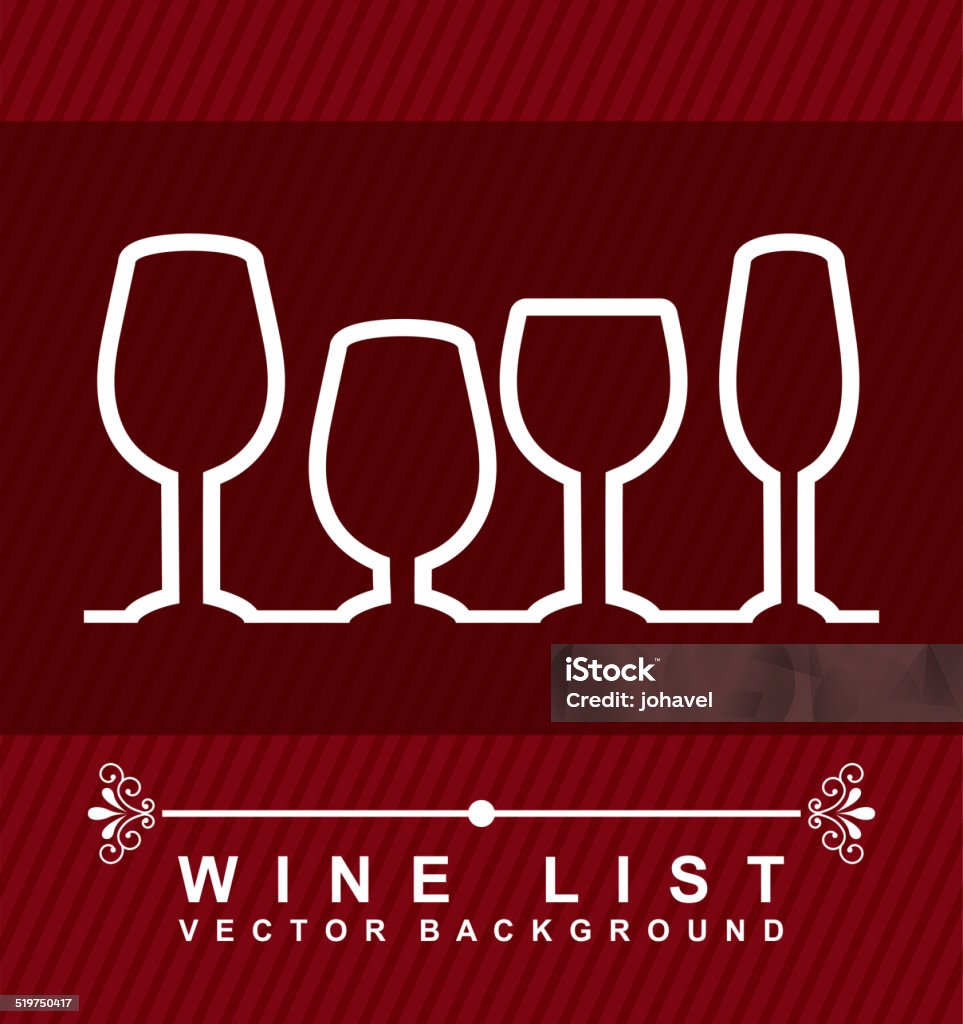 wine design wine graphic design , vector illustration Alcohol - Drink stock vector