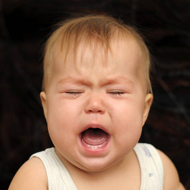 istock Baby crying very emotionally 519752107