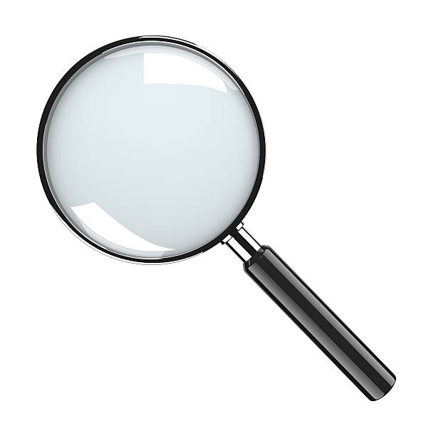 magnifier glass - увеличительное стекло стоковые фото и изображения