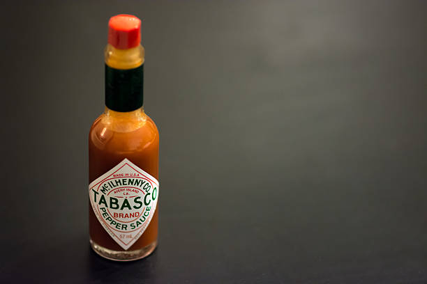 Tabasco Pepper Sauce bildbanksfoto